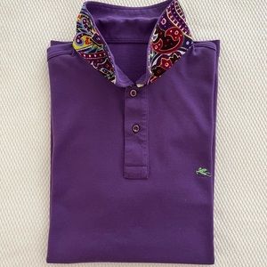 Men's Purple Etro Polo